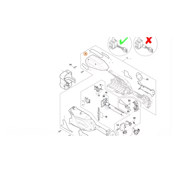 STIHL  Tabliczka ostrzegawcza 4859 967 7207